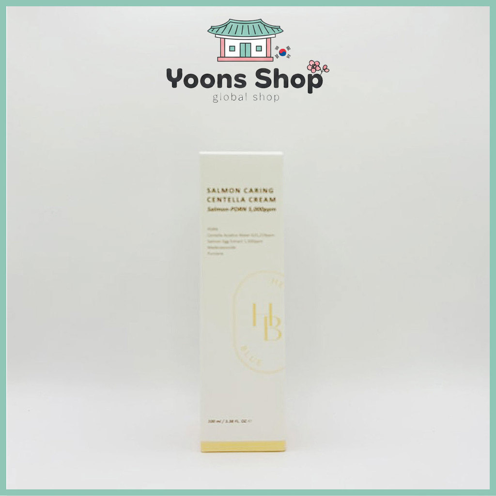 [HEVEBLUE] Salmon Caring Centella Cream 100ml_From Korea