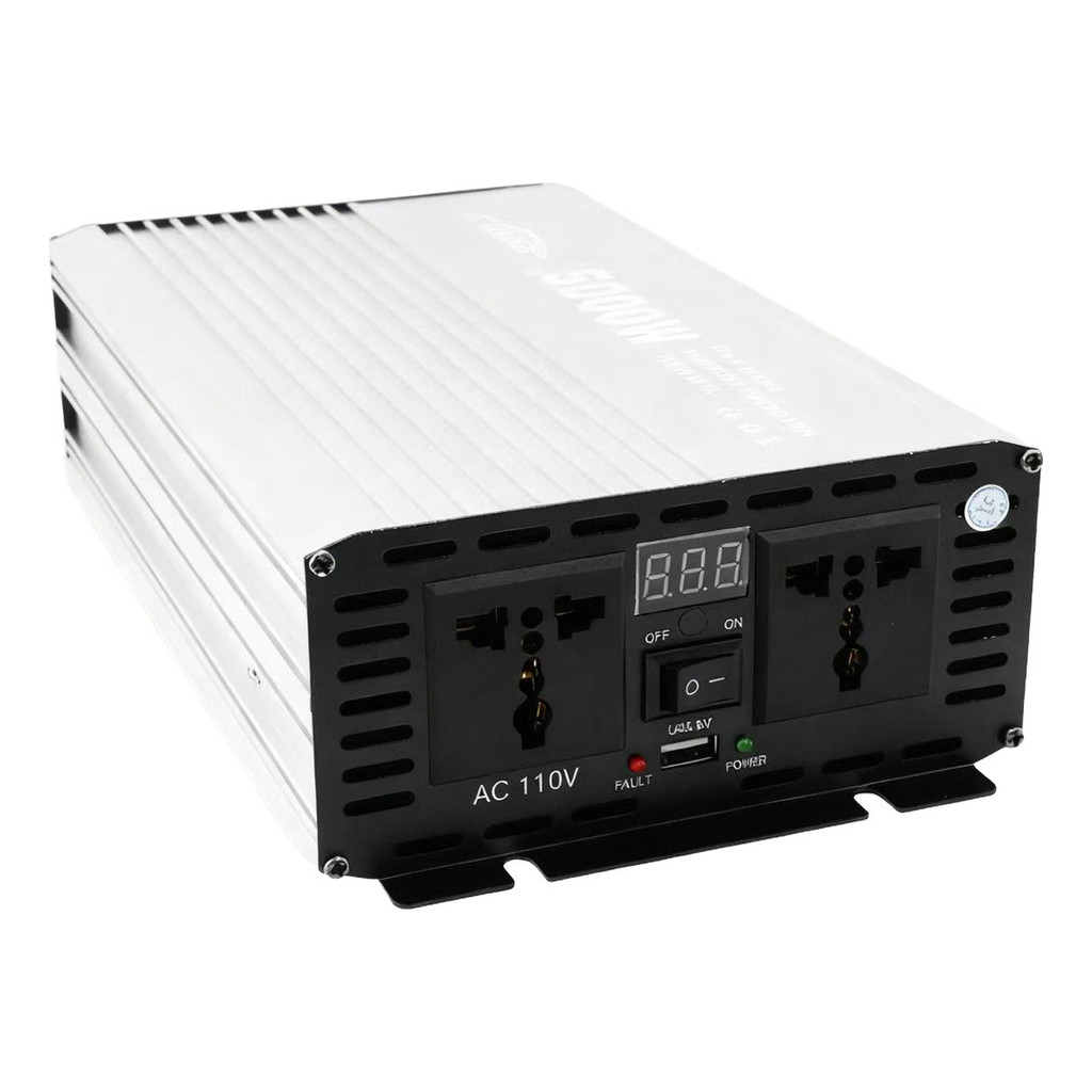 Inversor 5000w 12v Para 110v  onda senoidal modificada Pico 10000w