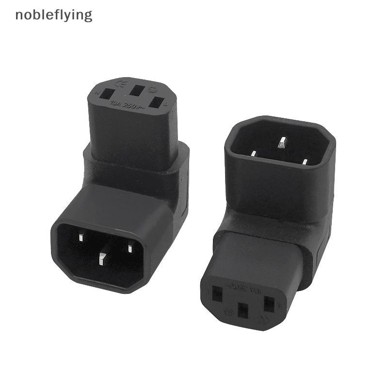Conector IEC 10A 3Pin Para Baixo Até 90 Ângulo 320 C14 Macho C13 Fêmea Adaptador De Alimentação AC Plug LCD LED Montagem