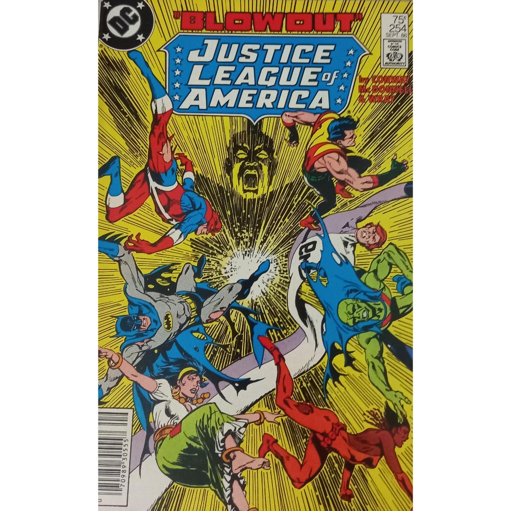 HQ DC Justice League of America 254 - Vintage - Importada - 1986
