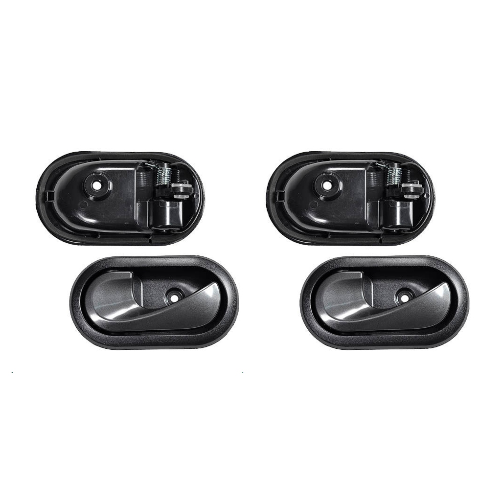 Kit 4 Maçaneta Interna Porta Dianteira/Traseira Esquerda/Direita Renault Duster/logan/Megane/Sandero