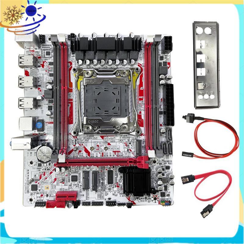 [Le's Shop] Kit De Placa-Mãe De Desktop Para Jogos X99 X99G757 LGA 2011-3 DDR3 HM55 Chip Chipset Suporta CPU E5 2666/267