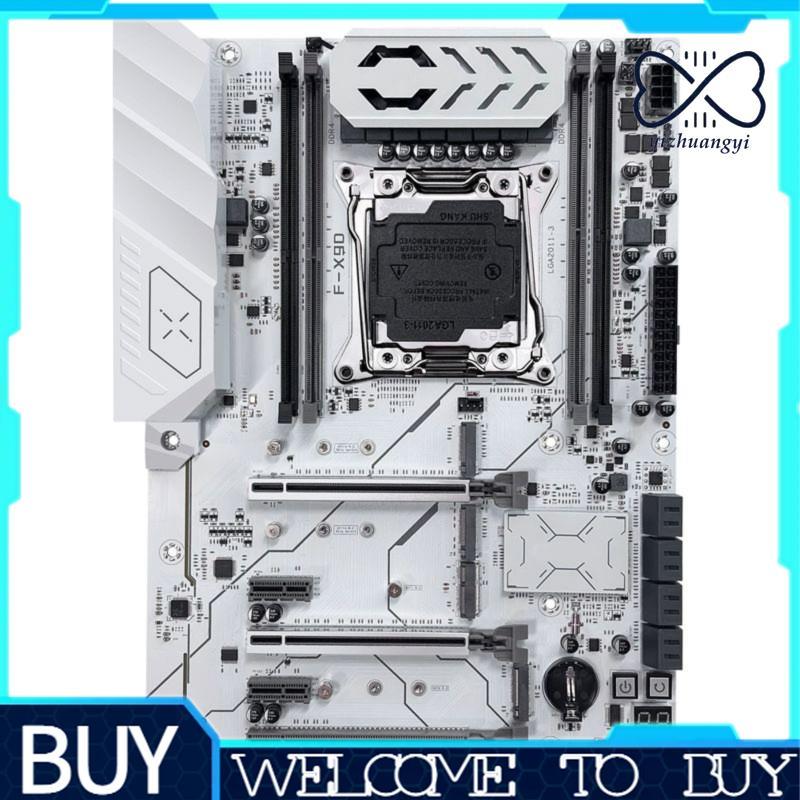 F-X9D X99 Placa-Mãe X99 Suporte Para ARGB TPM2.0 DDR4 TPM LGA2011-3 CPU C612 Chip Quatro Canais