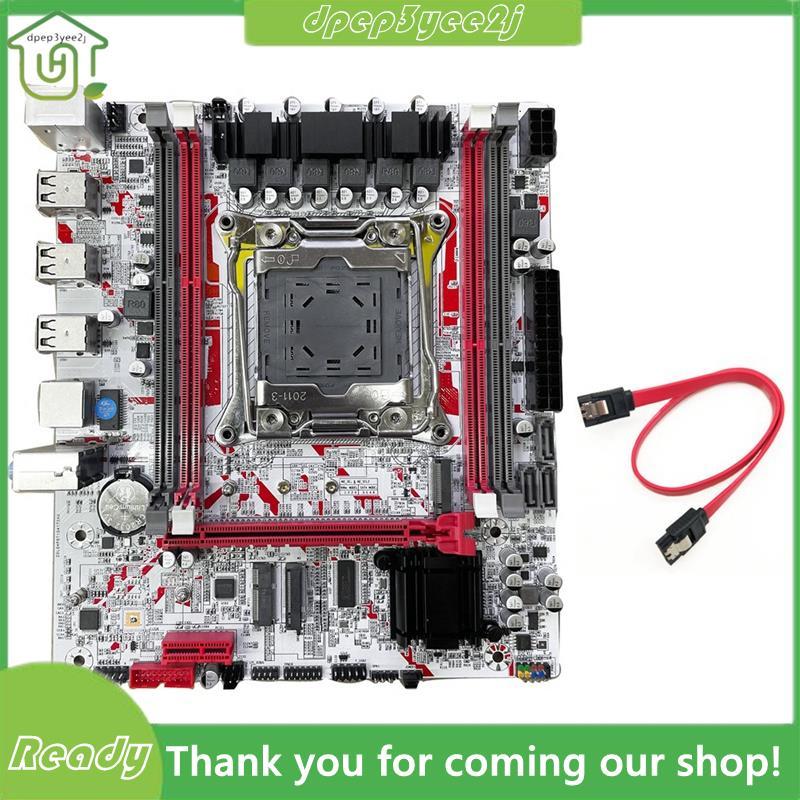 X99G757 Placa-Mãe Para Jogos De Mesa X99 LGA 2011-3 DDR3 HM55 Chip Suporte E5 2666/2673/2676/2678/2696 V3 CPU