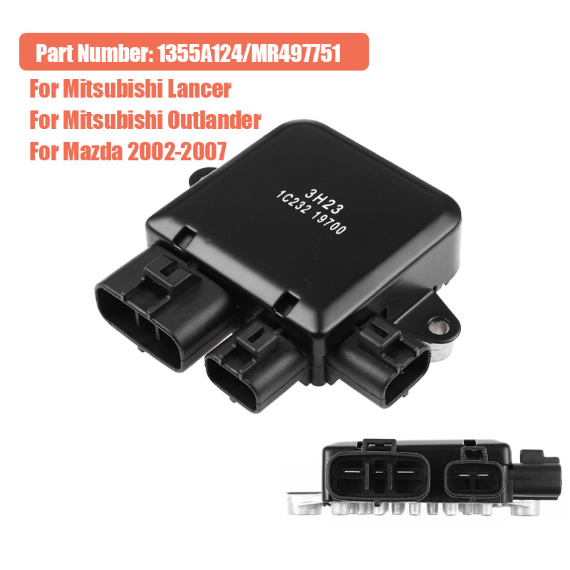 Módulo Da Unidade De Controle Do Ventilador De Refrigeração Para Mitsubishi Outlander Lancer Mazda 6 3.0L MPV 2003-2007
