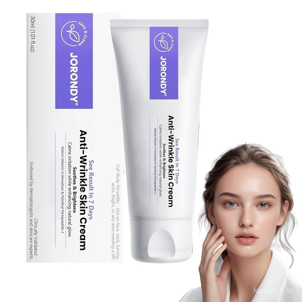 Creme Antienvelhecimento Jorondy para Remover Rugas, Firmar a Pele e Melhorar Eficazmente a Qualidade da Pele (1PC) 929Z