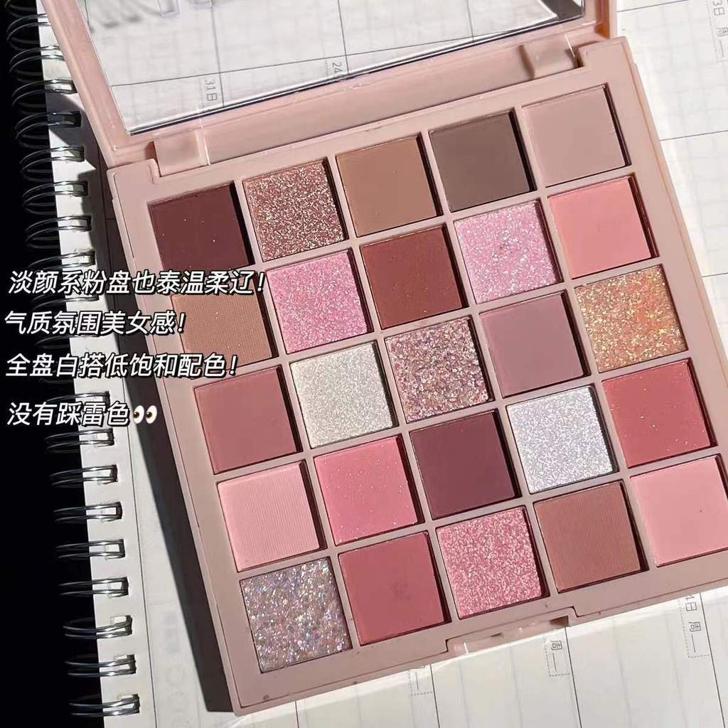 Capelle Lucky Cube Paleta de sombras de 25 cores Laranja Marrom Terra Perolado Fosco À Prova D 'Água Diário Multicolor A