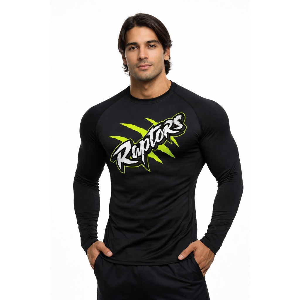Camiseta Térmica Manga Longa Premium | Ideal para Treinos, Tecido Segunda Pele com Proteção UV Ft50