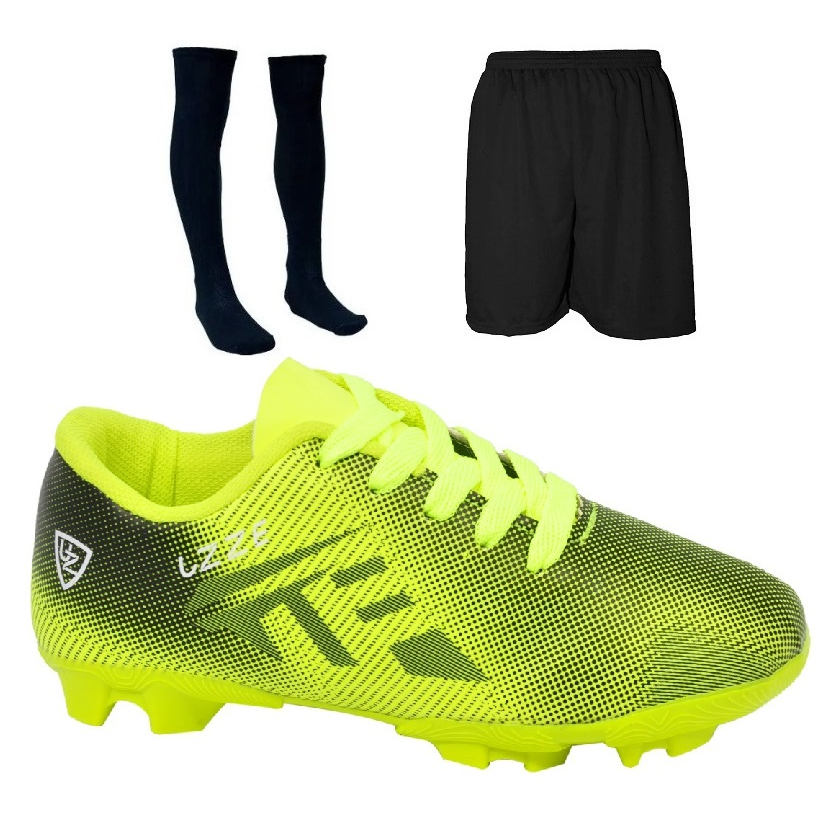 Chuteira Campo Nova Infantil Meião Short UZ
