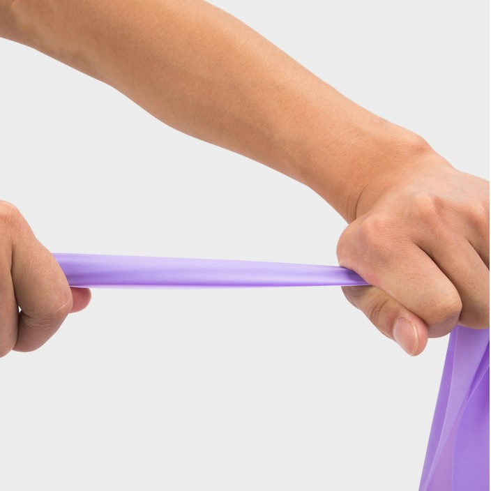 Faixa Elástica De Resistência Com 1,5m Para Loga Pilates Fitness