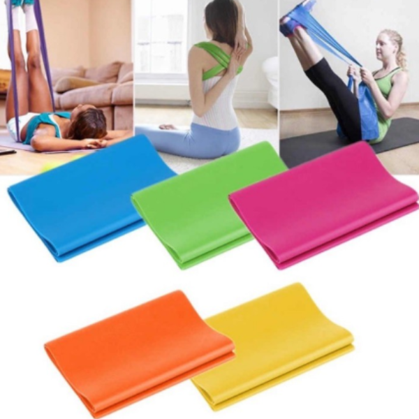 Faixa EláStica De ResistêNcia Com 1,5M Para Loga Pilates Fitness ExercíCio SaudáVel PromoçãO Navio imediatamente