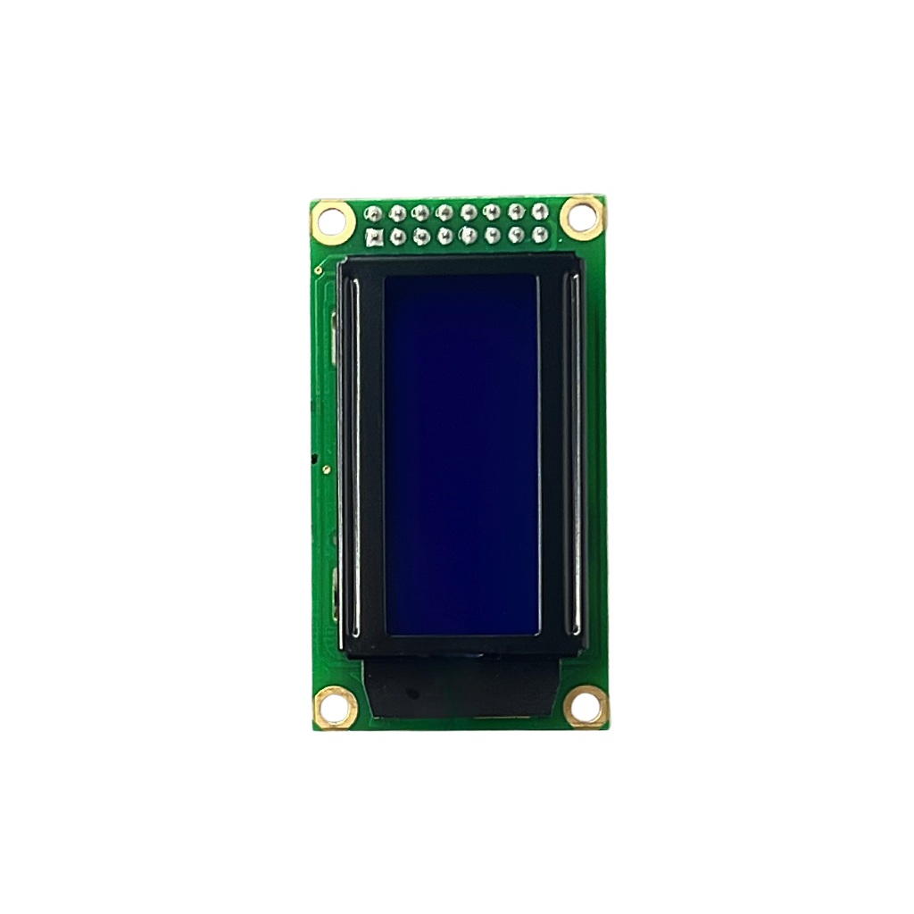 DISPLAY LCD 8X2 AZUL COM BACK