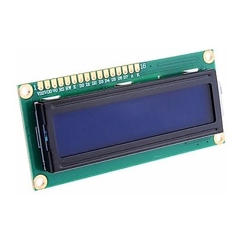 Display Lcd 16x2 1602 Back Azul Pic Atmel Arduino Raspberry