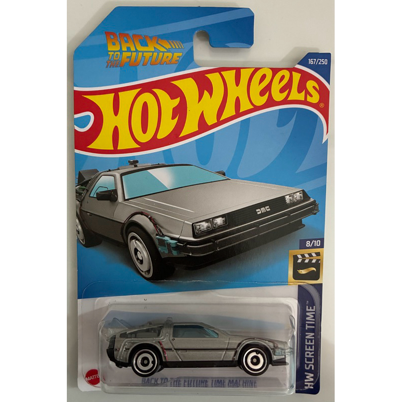 Hot Wheels HW Screen Time Back To The Future Time Machine