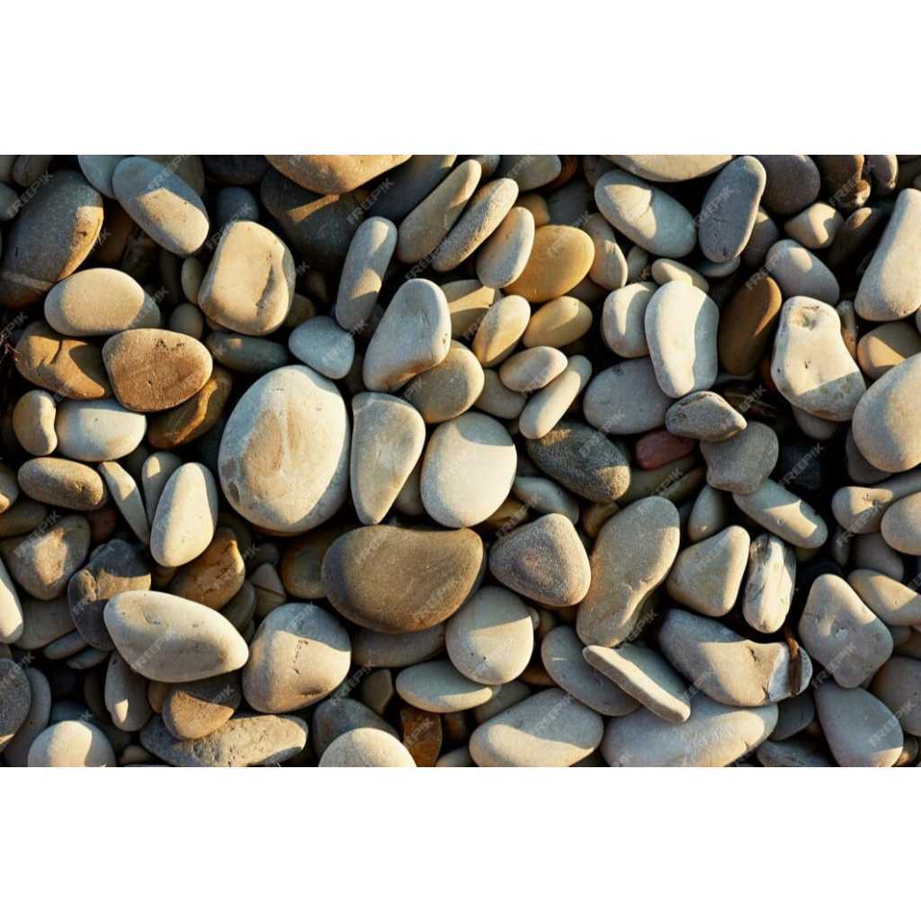 2,5 kilos - Pedras ornamentais - Seixos naturais do mar - Pedras de rio - seixos do rio - pedrinhas para jardim e decoração em geral - cores variadas