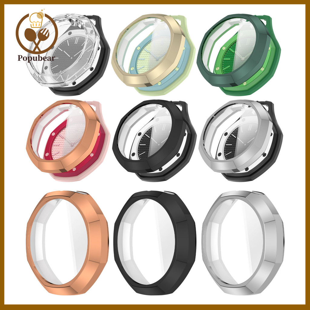 High Definition Screen Protector Pocket Watch Tempered Glass Anti-scratch Protective Cover Case for Pop Smartwatch for S