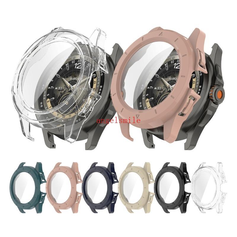 Watch Shell Protector Guard Cover PC Glass Case Adequado Para Relógio Moldura Tela