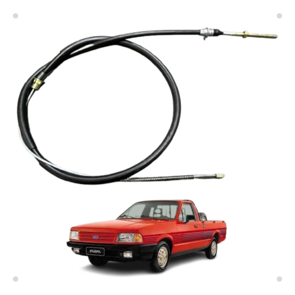 Cabo Freio Traseiro Ford Pampa 4x4 Álc/gas 1984 Até 1992