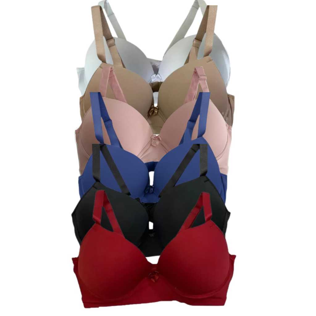 Sutiã Plus Size Reforçado Soutien Com Bojo Levanta Seios Alça Grossa Microfibra Basico Liso
