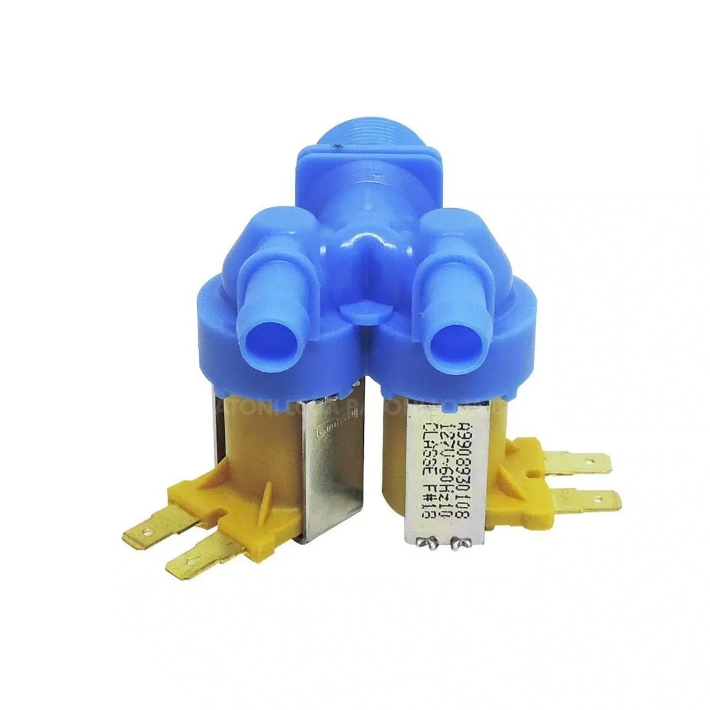 Válvula Água Dupla Para Lavadora Electrolux Ltd15 Ltd16 127v