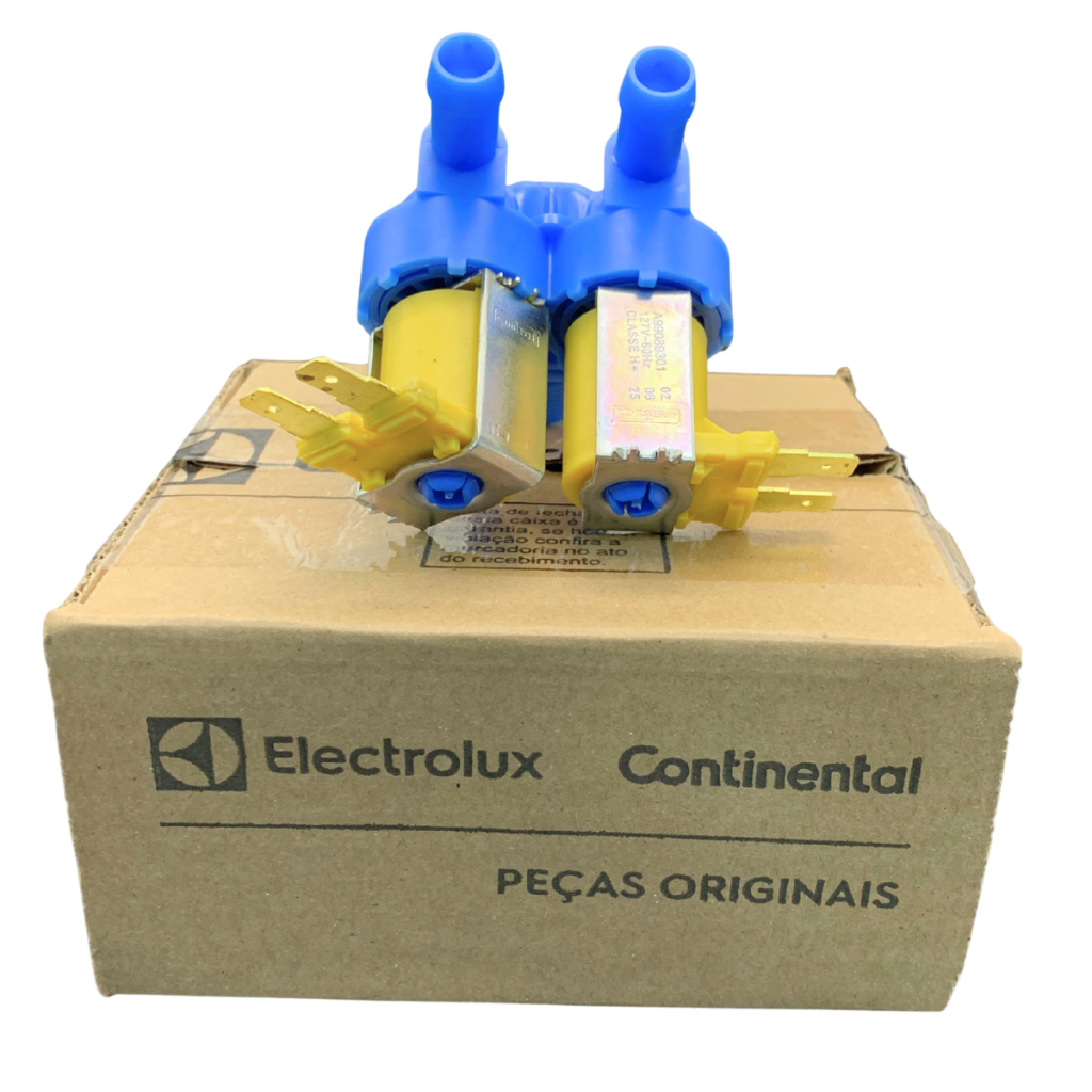Válvula Água Dupla Lavadora Electrolux Ltd15 Ltd16 127v
