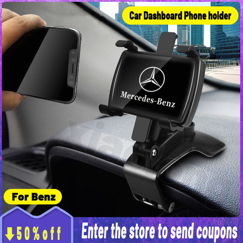 Para Mercedes-Benz Suporte Do Telefone Carro Multifuncional Painel Espelho Retrovisor Viseira De Sol Moda Acessórios