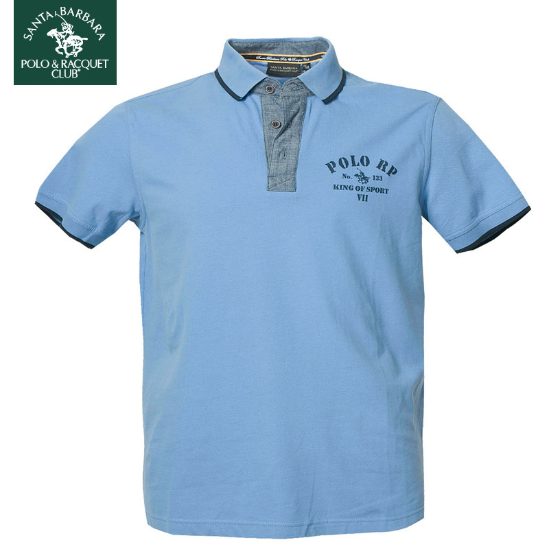 Saint Paul contador masculino algodão amônia verão manga curta camiseta magro-ajuste camisa POLO negócios Casual masculi