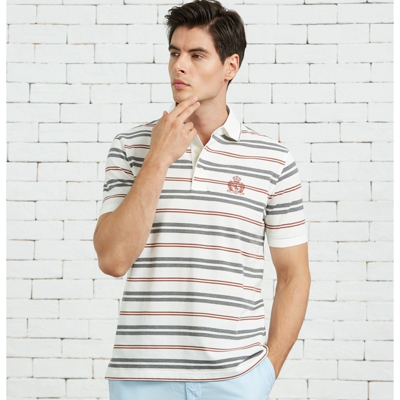 Saint Paul qualidade verão novo estilo masculino algodão de manga curta camiseta POLO negócios Casual PS11KT318