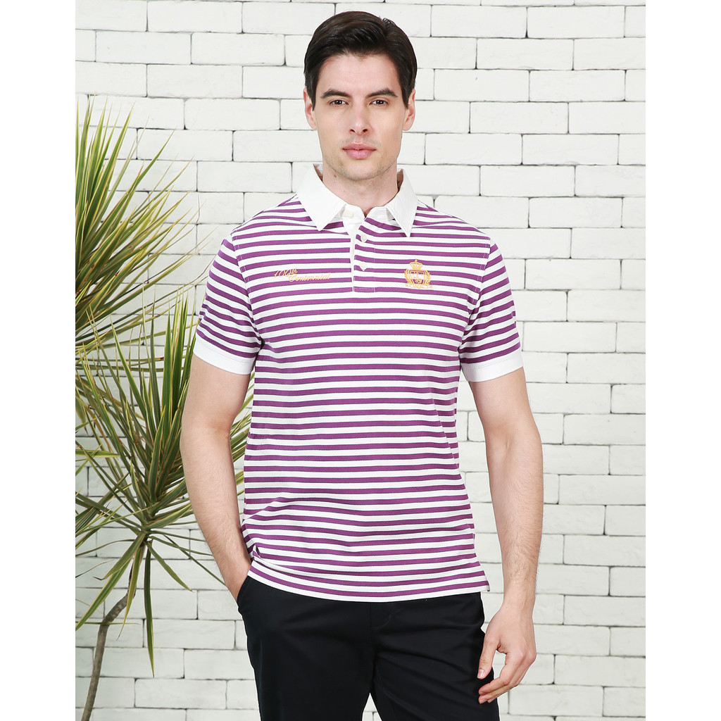 Saint Paul qualidade vestido de verão moda Casual lapela algodão masculino manga curta camiseta POLO PS11KT316