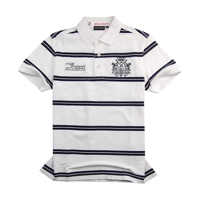 Saint Paul contador qualidade roupas masculinas primavera verão estilo frisado algodão listrado lapela masculina de mang