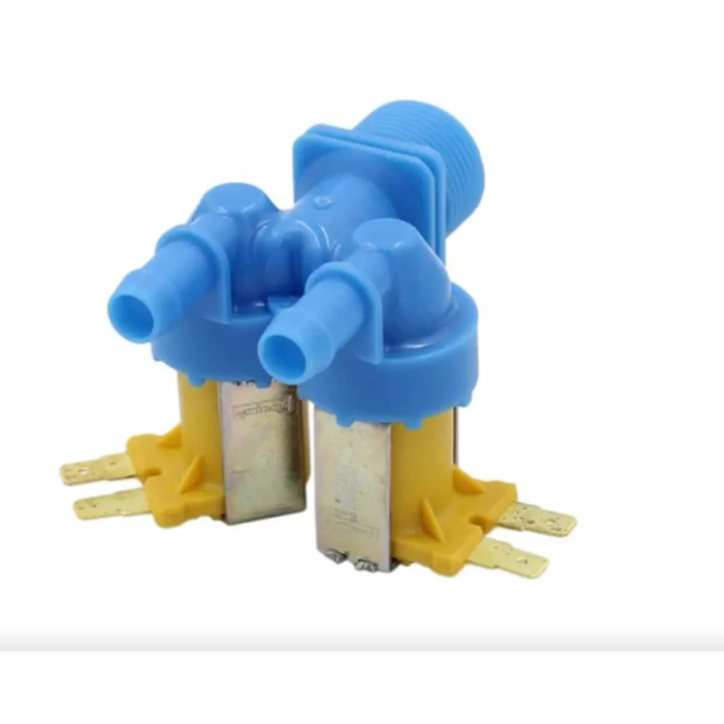 Válvula Dupla Lavadora Electrolux LAC09, LAC11, LAC12, LAC13, LAC16