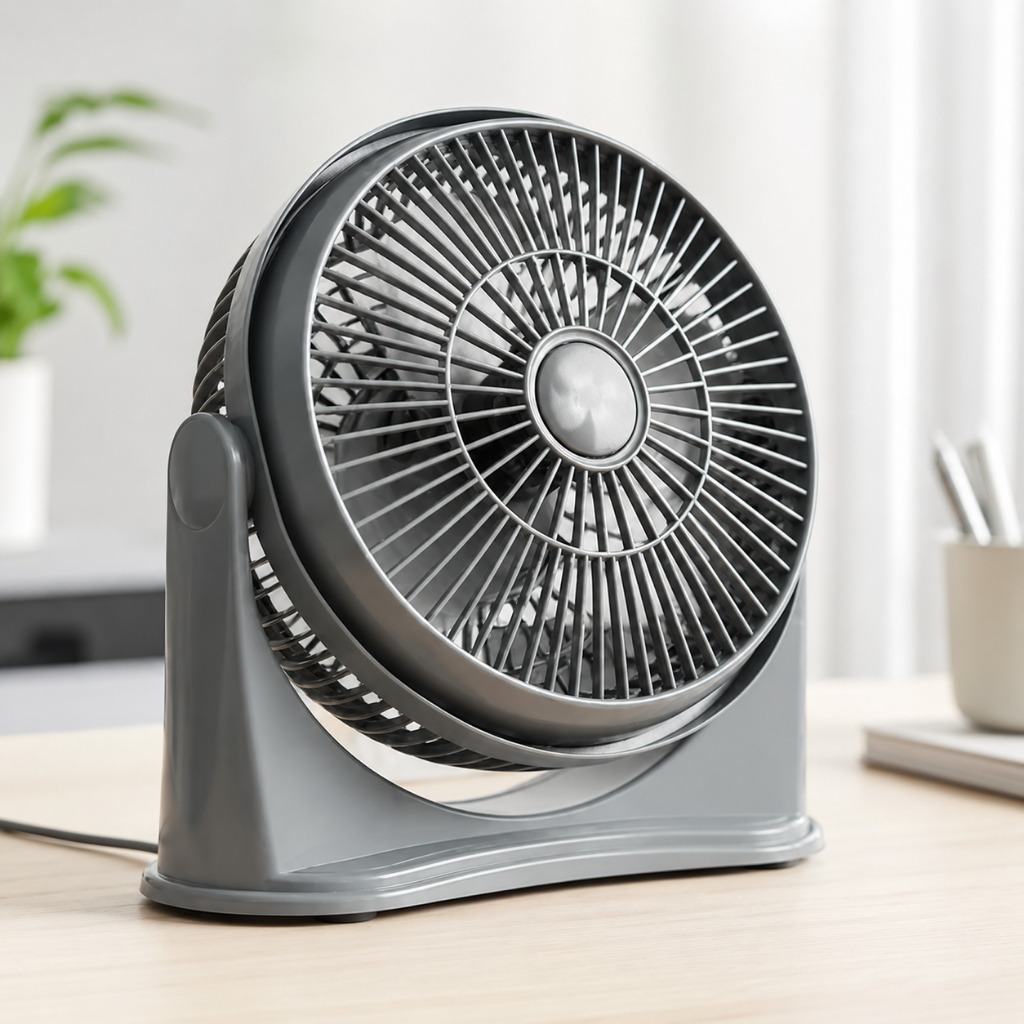 Ventilador Circulador de Ar 25cm Ventimais Turbo Silencioso Potente Mesa Parede Ajustável Pro
