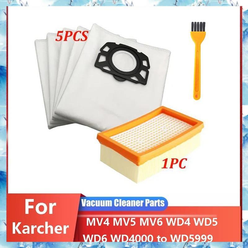 [Bcd] Para MV4 MV5 MV6 WD4 WD5 WD6 WD5P WD6P Substituição De Aspirador De Pó Filtro Hepa Saco Peças De Reposição
