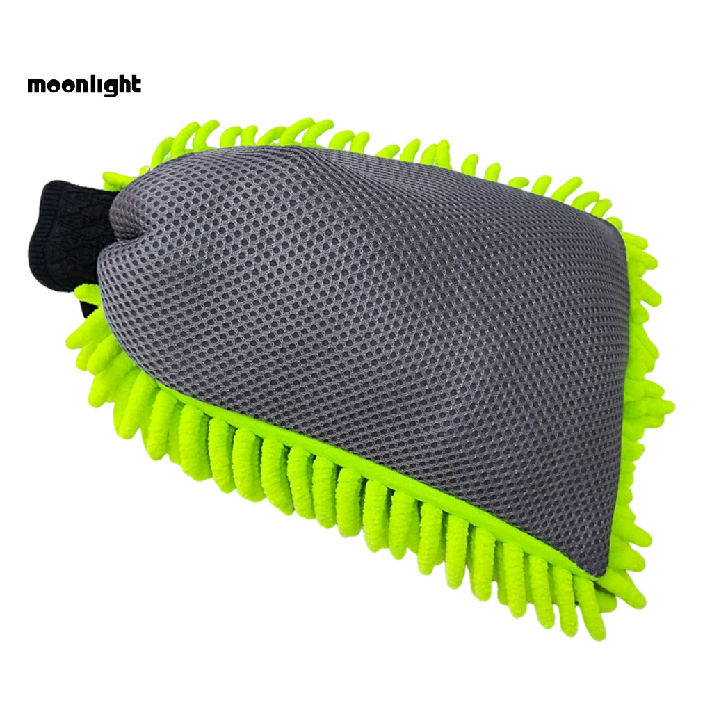 Chenille Microfiber Car Wash Mitts with Elastic Cuffs – Double-sided Scratch-free Gloves for Truck Motorcycle Suv Exte