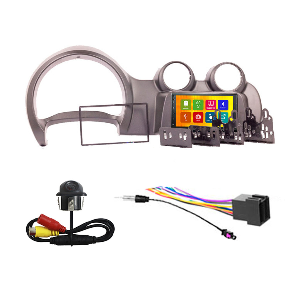 Kit Multimidia 7 Pol Uno Vivace 2014 Em Diante Fiorino 2015 A 2021 Android 2Gb Ram 32Gb Flash Quad-Core Qa+ 2 Din Primer