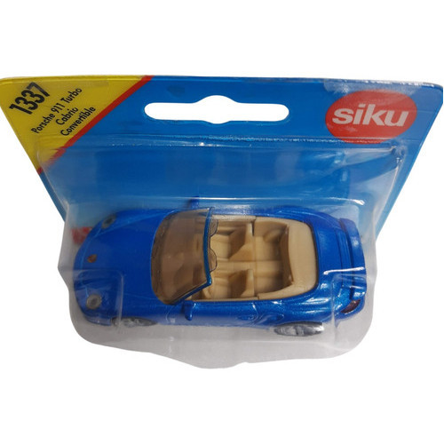 Siku 1337 Escala 1:55 Porche 911 Turbo Cabrio Colecionável!