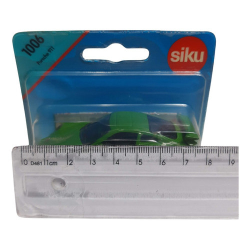 Siku 1006 Escala 1:55 Porche 911 - Verde Colecionável