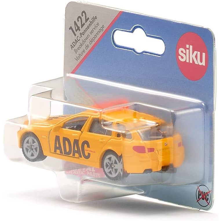 Siku Miniatura 1422 BMW Adac Viatura Patrulha Escala 1:55