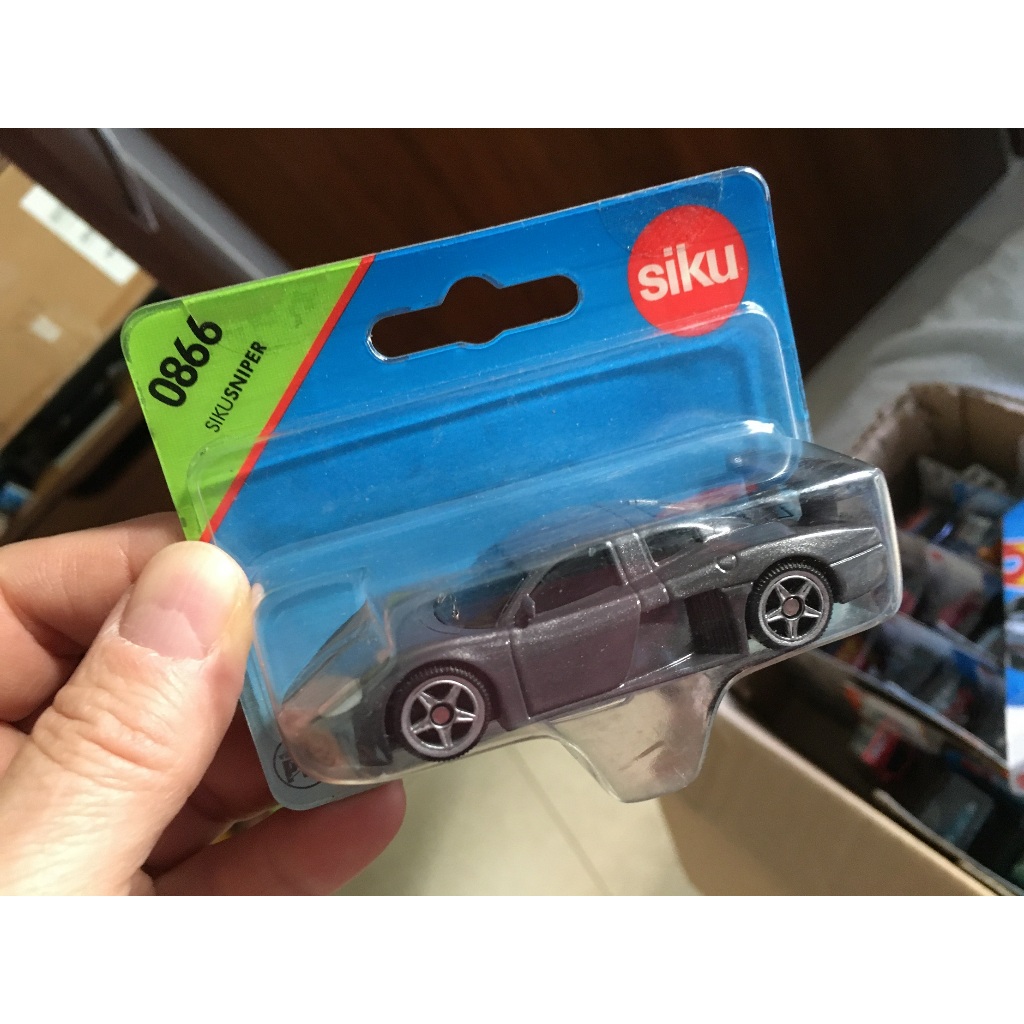 carro super luxo esportivo Sniper da Siku 0866 Escala 1:55 de metal tamanho de hot wheels