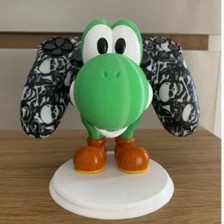 Suporte Fone Headset e Manete Dualshock Yoshi Mario