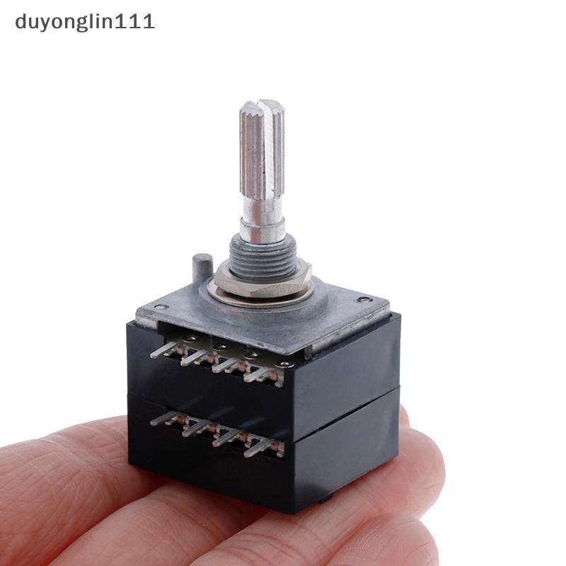 (duyonglin111) 1Pc Potenciômetro 250K log alps Amplificador De Áudio Pote De Controle De volume Estéreo Com Novo