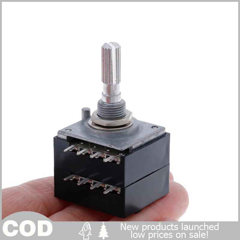 1Pc Potenciômetro 250K log alps Amplificador De Áudio Pote De Controle De volume Estéreo Com