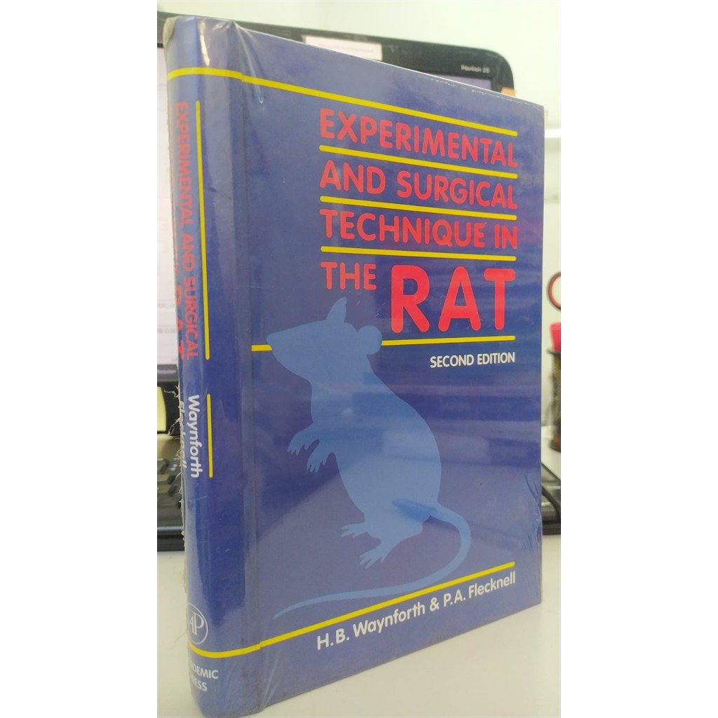 Experimental And Surgical Technique the Rat- 2ª edição autor H. B. Waynforth