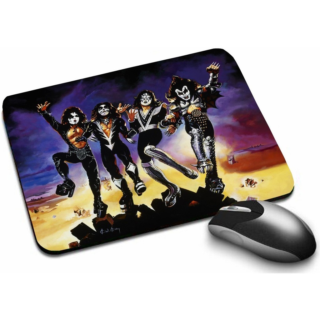 Mousepad Banda Hard Rock Kiss Destroyer 17x22