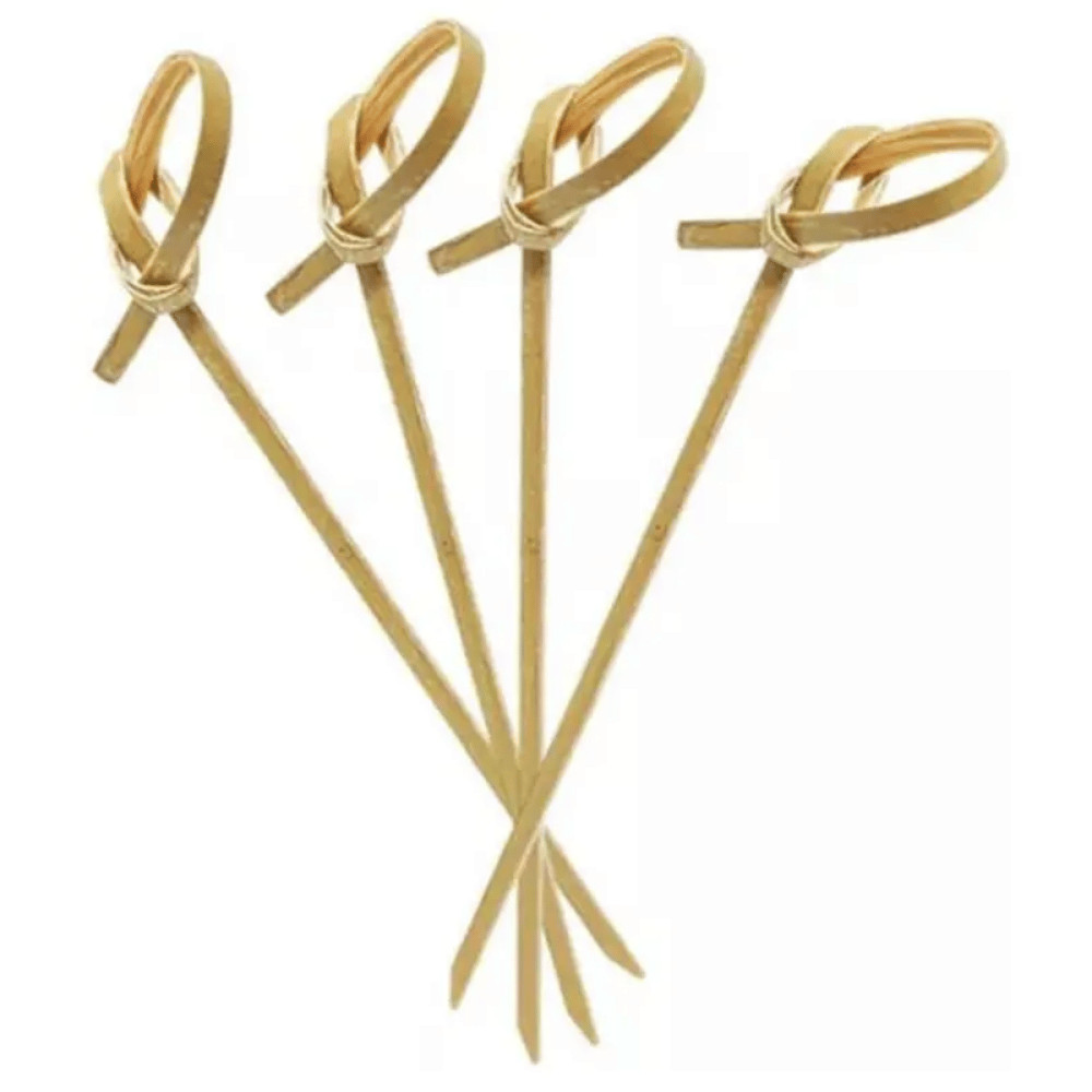Palitos para Petiscos em bambu c/ 50 Peças - Cosy