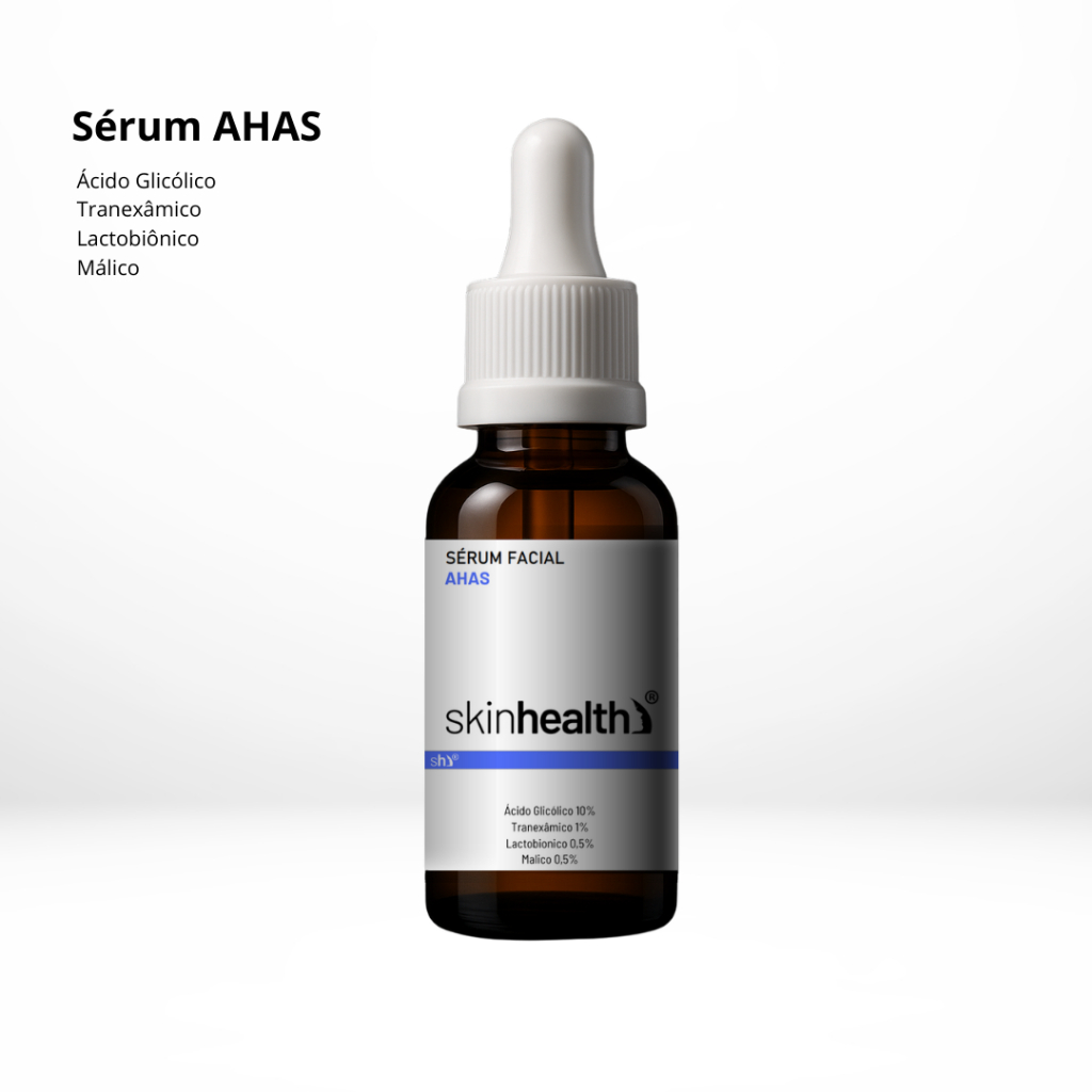 Sérum AHAs - Clareador Para Melasma E Manchas Escuras Antiacne Antioleosidade 30ml