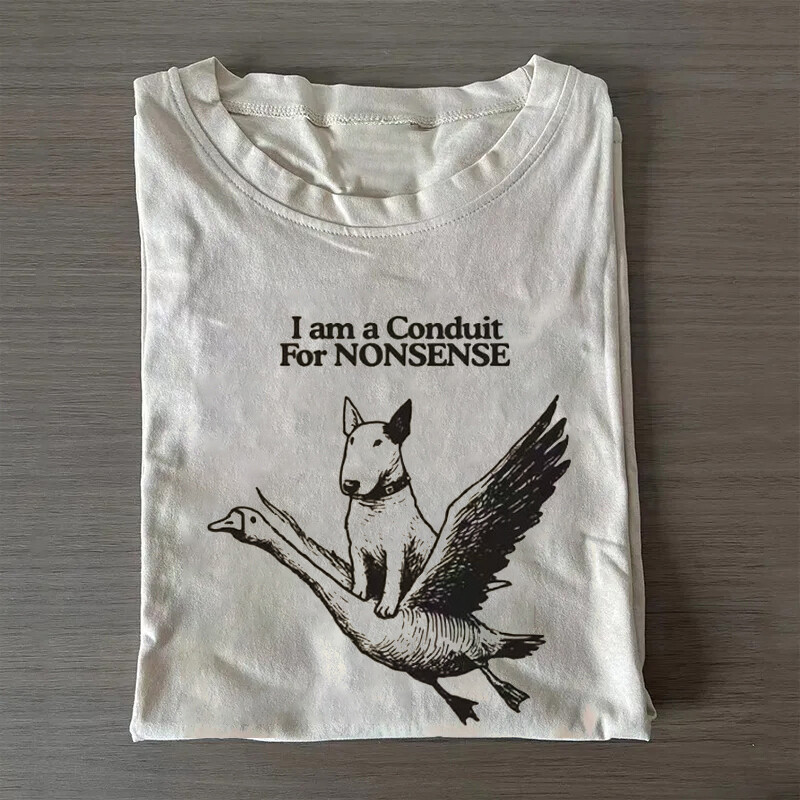 Conduíte Para Camiseta Bull Terrier Sem Sentido