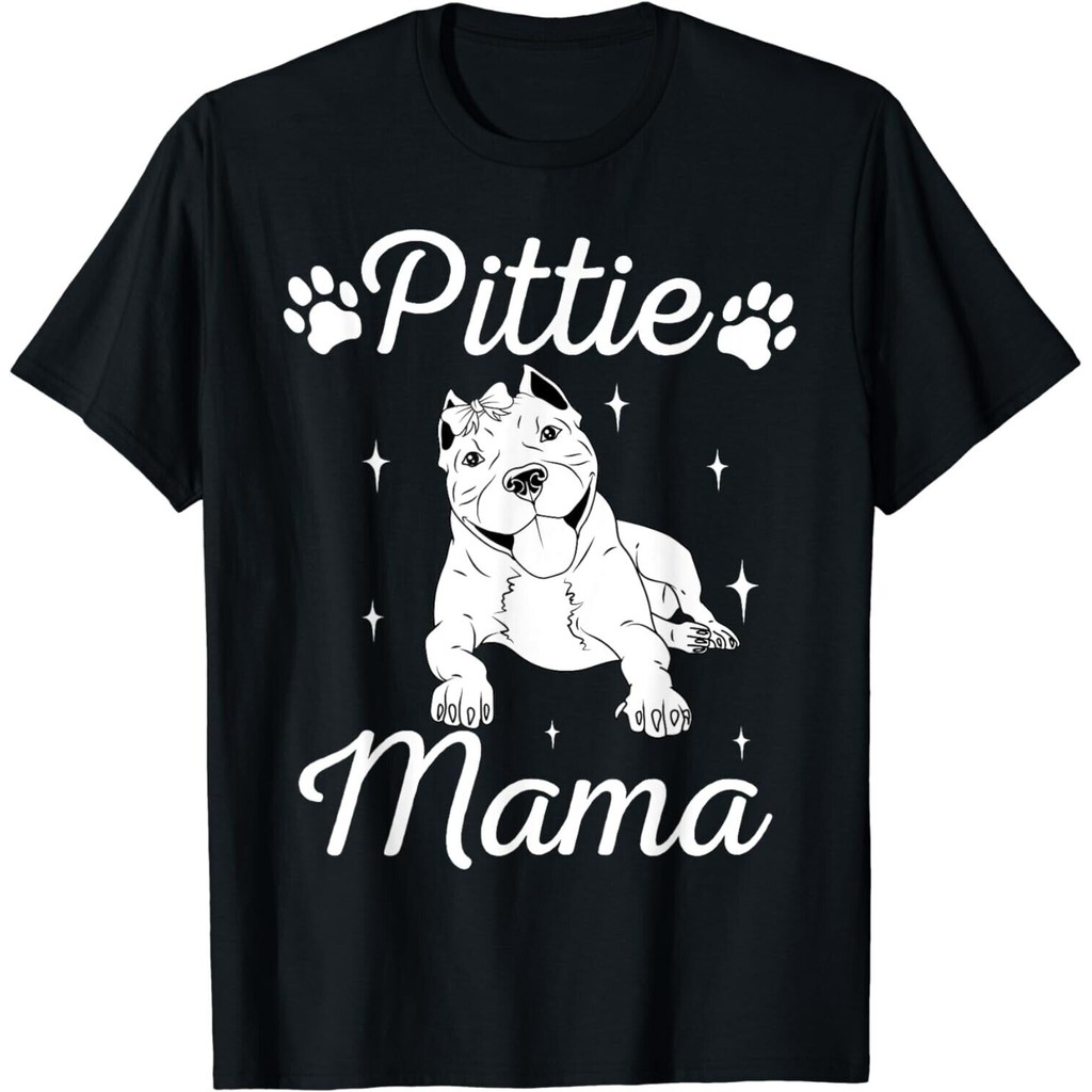 Camiseta Pitbull Mama Pit Bull Terrier Lover Dog Proprietário Pibble Mommy Gift