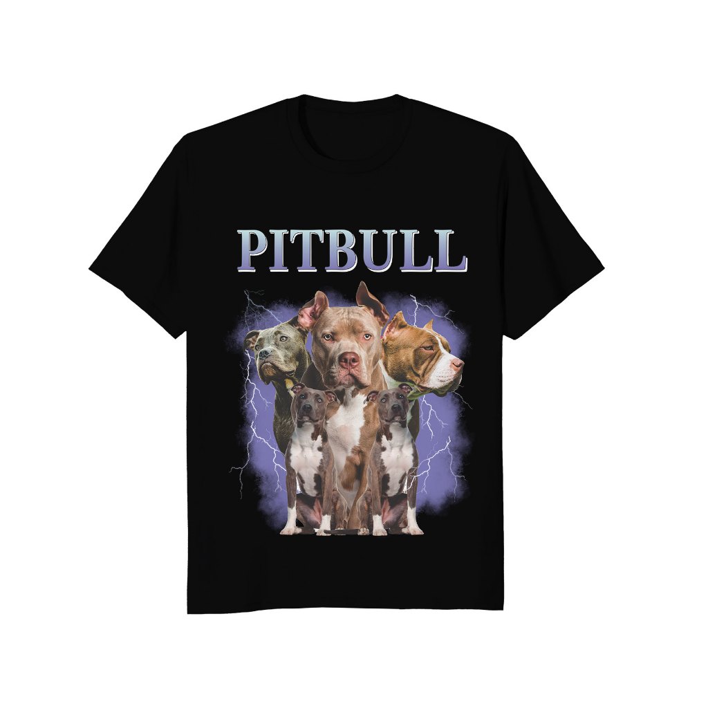Camiseta Unissex Feminina Masculina Streetwear Pet Cachorro Bull Terrier
