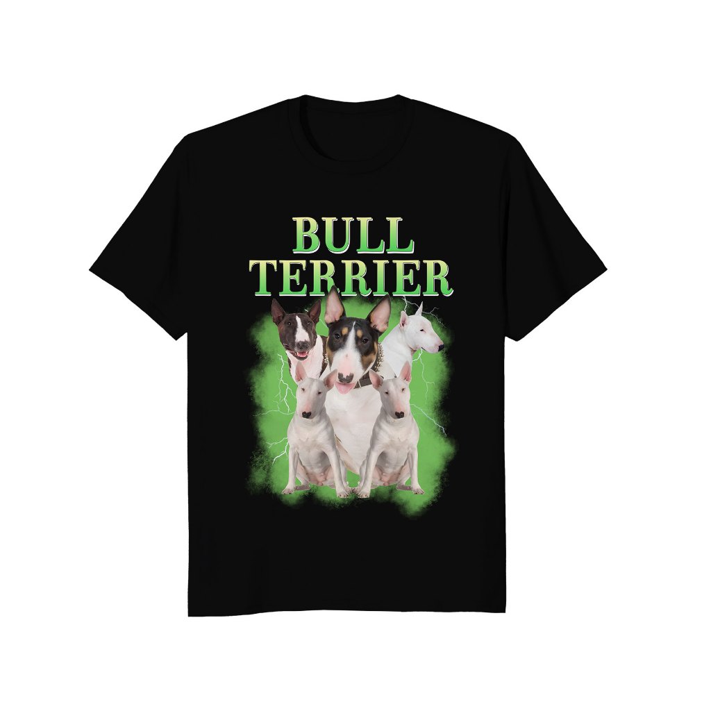 Camiseta Unissex Feminina Masculina Streetwear Pet Cachorro Bull Terrier